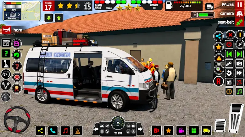 City Bus Driving Bus Games 3D