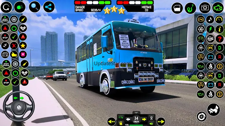City Bus Driving Bus Games 3D