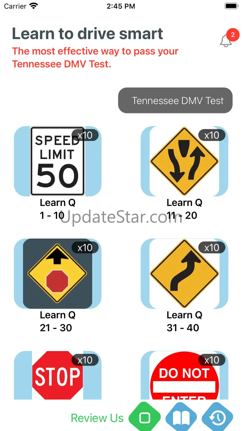 Tennessee DMV Test 2024 prep 5.7