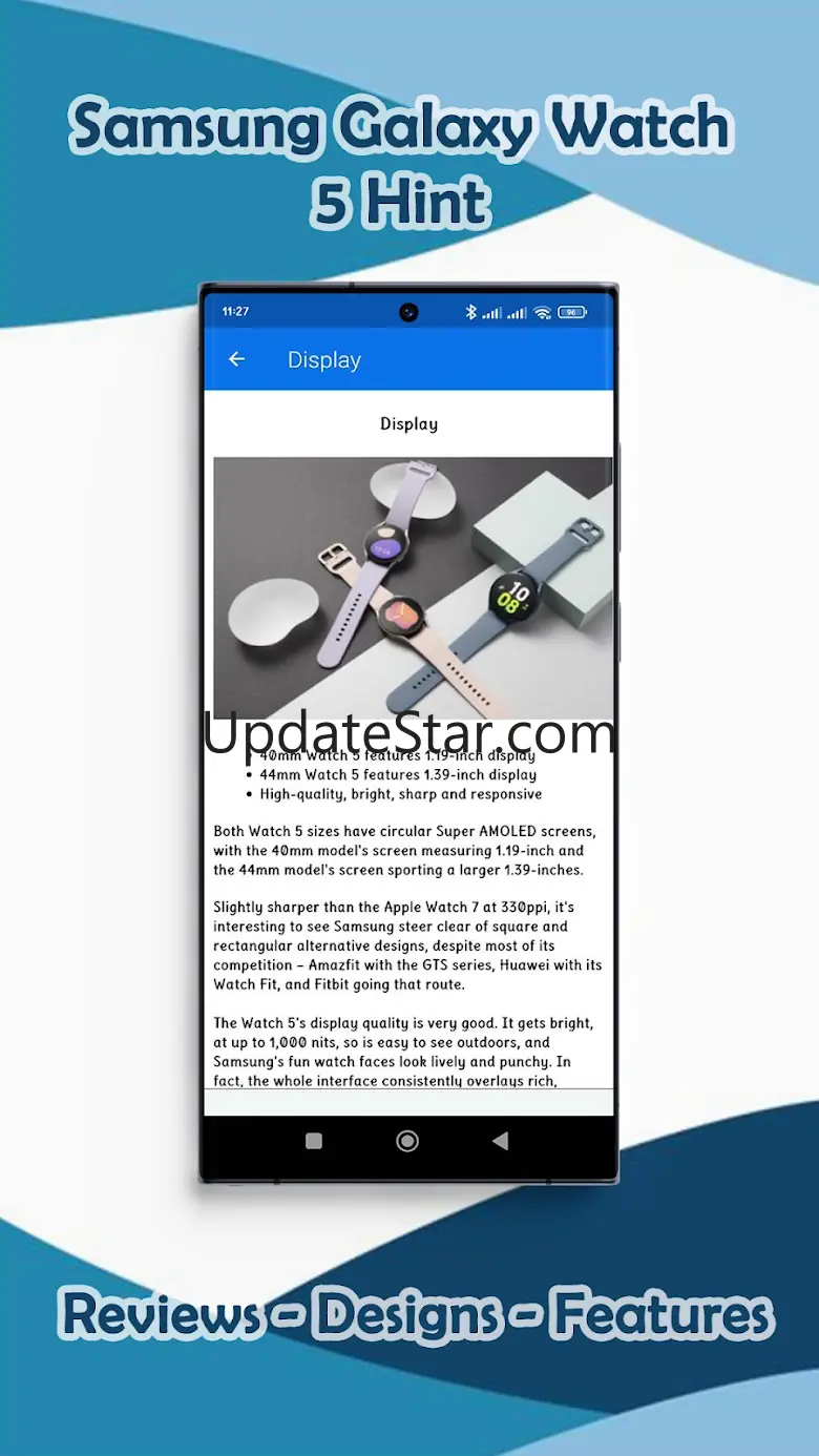 Samsung Galaxy Watch 5 Hint