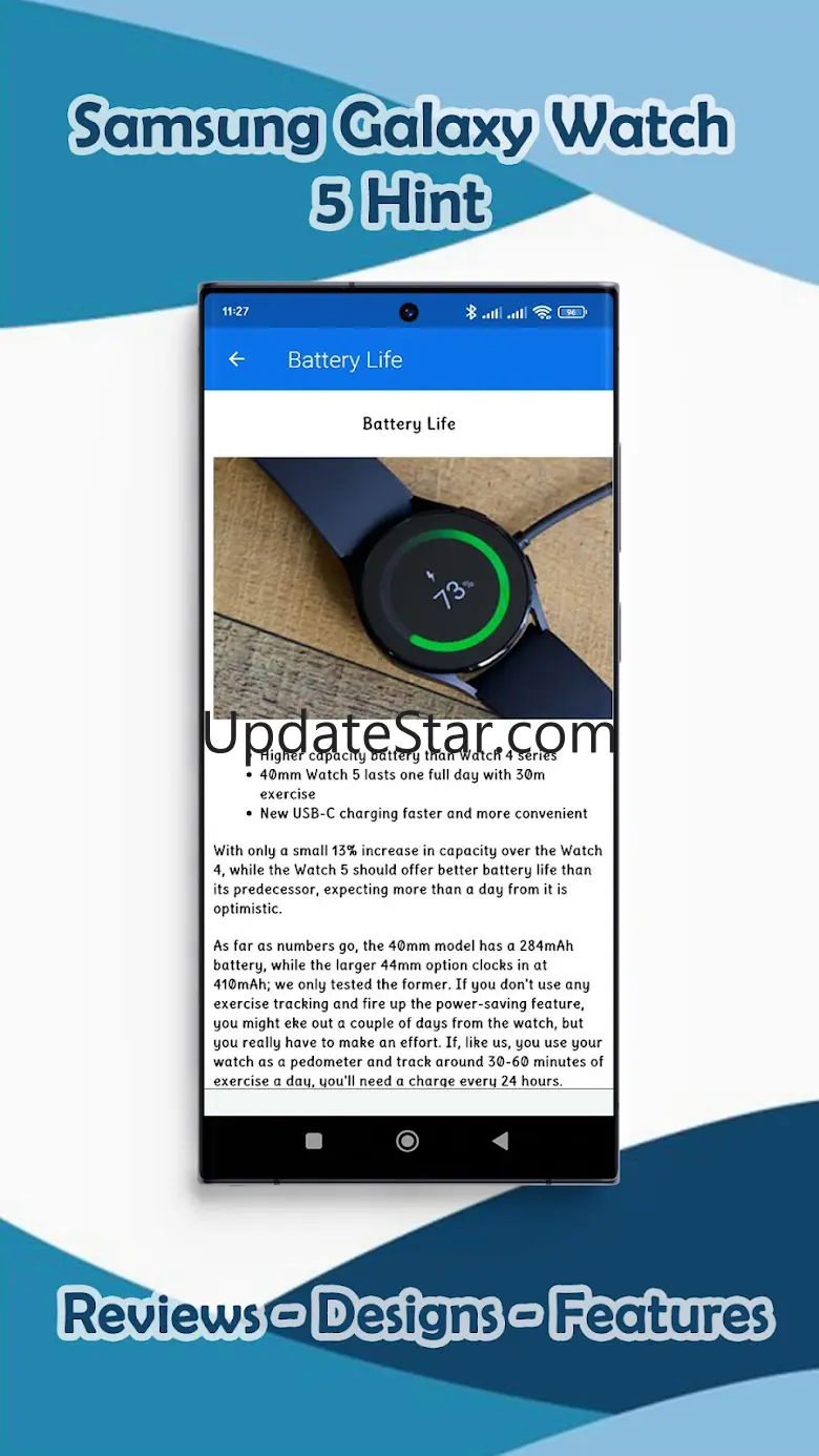 Samsung Galaxy Watch 5 Hint
