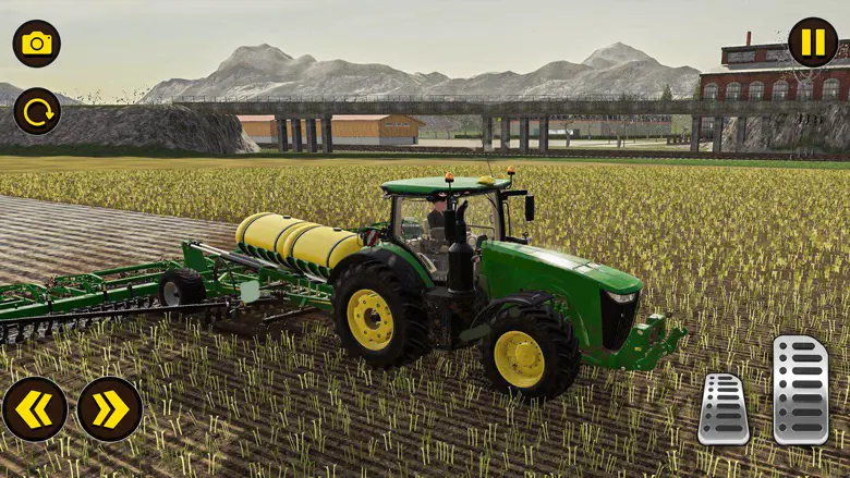 US Tractor Farming Driver Game 2.0