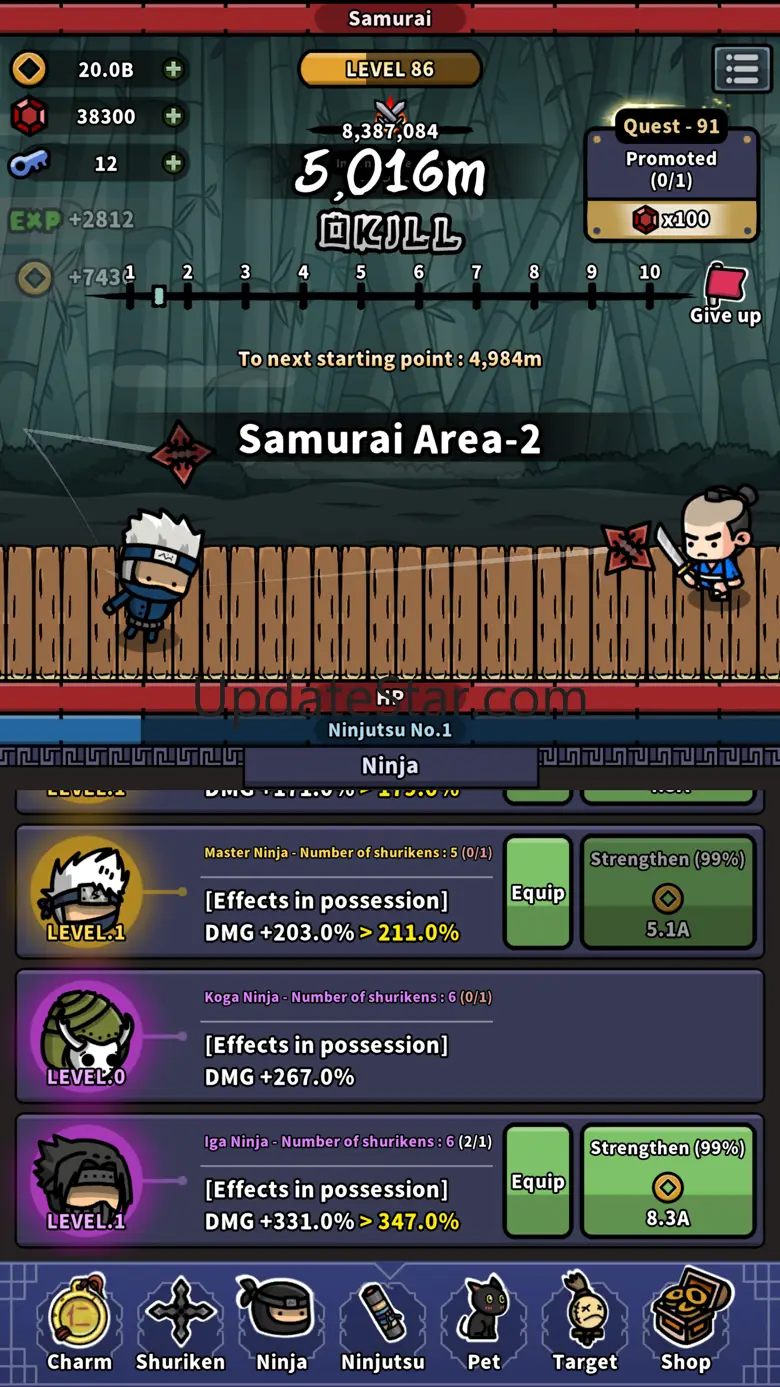 Fiery Ninja : Idle RPG 1.0