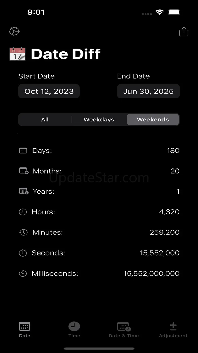 Date Time Diff - Calculator 1.4.2
