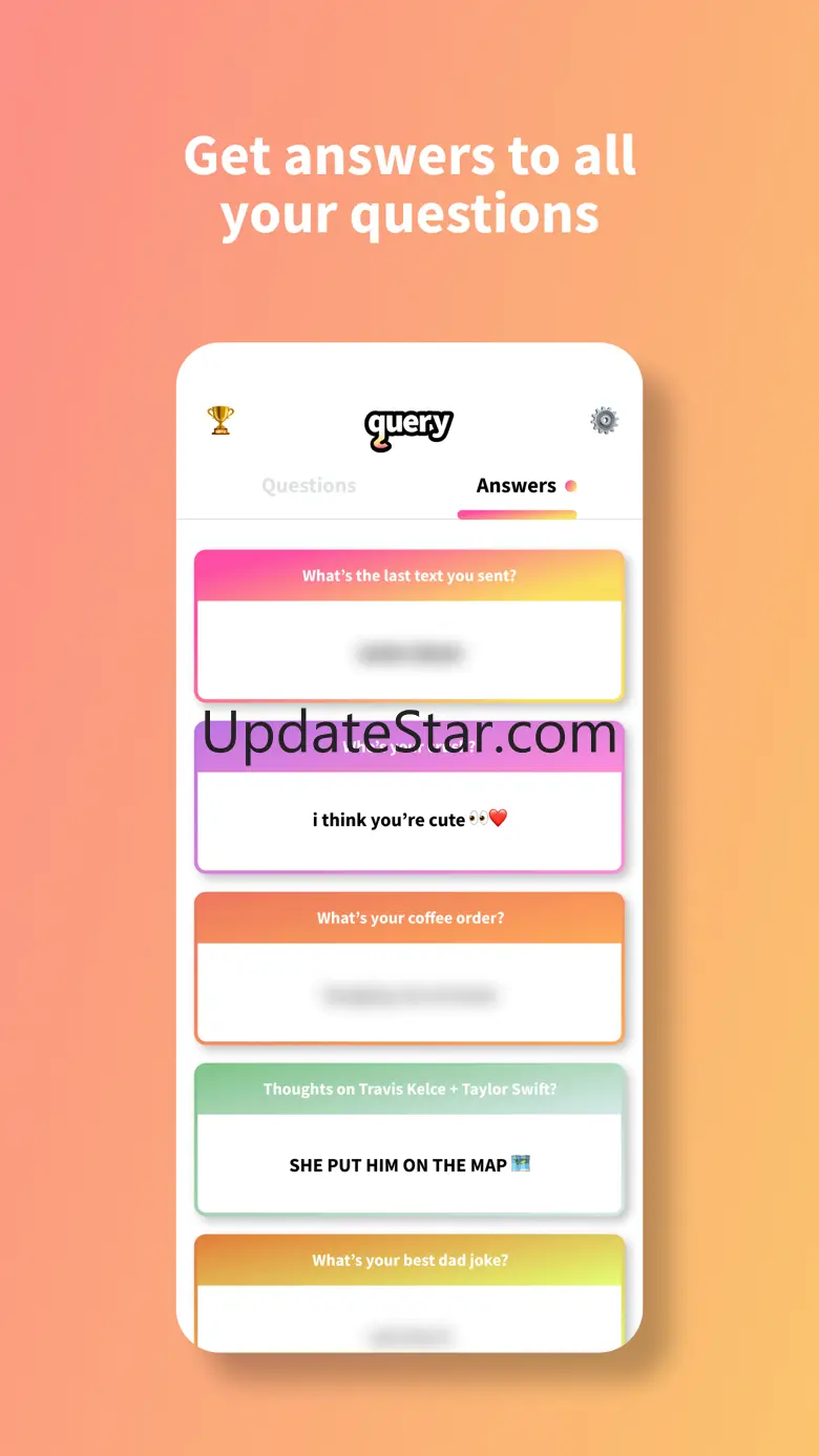 query • Anonymous Q&A App 1.0.8