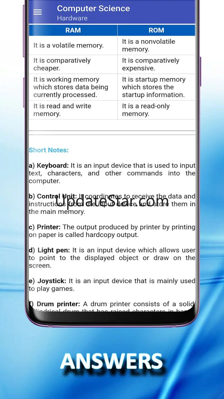 Computer Class 6 notes offline 1.13.213