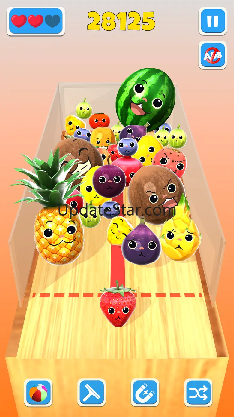 Watermelon 3D Fruit Merge Game 2.8