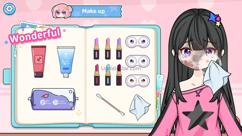 Kawaii Paper Doll Dressup Game 1.0.0