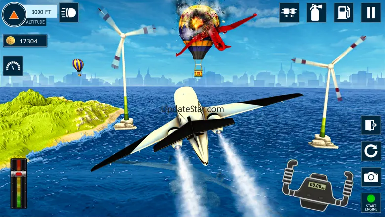 Plane Simulator Crash Landing 1.2