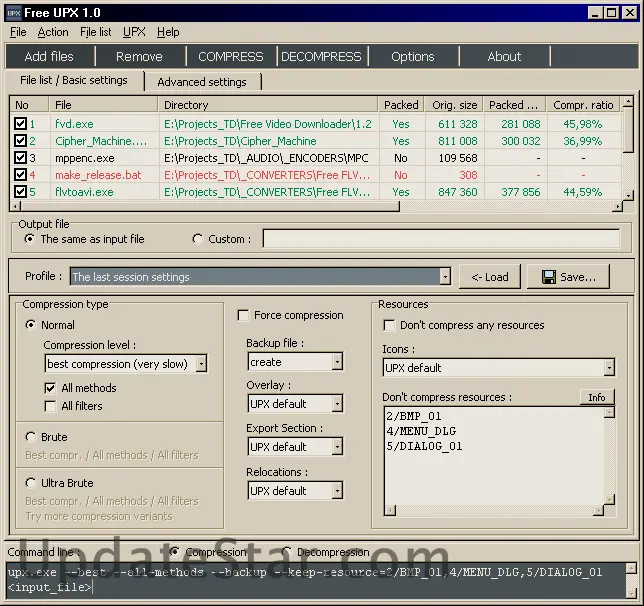 Free UPX 3.1