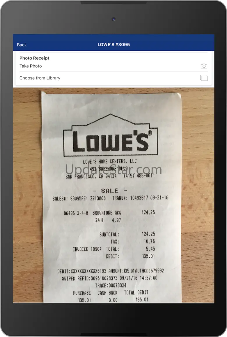 Lowe’s PreLoad 1.98.62