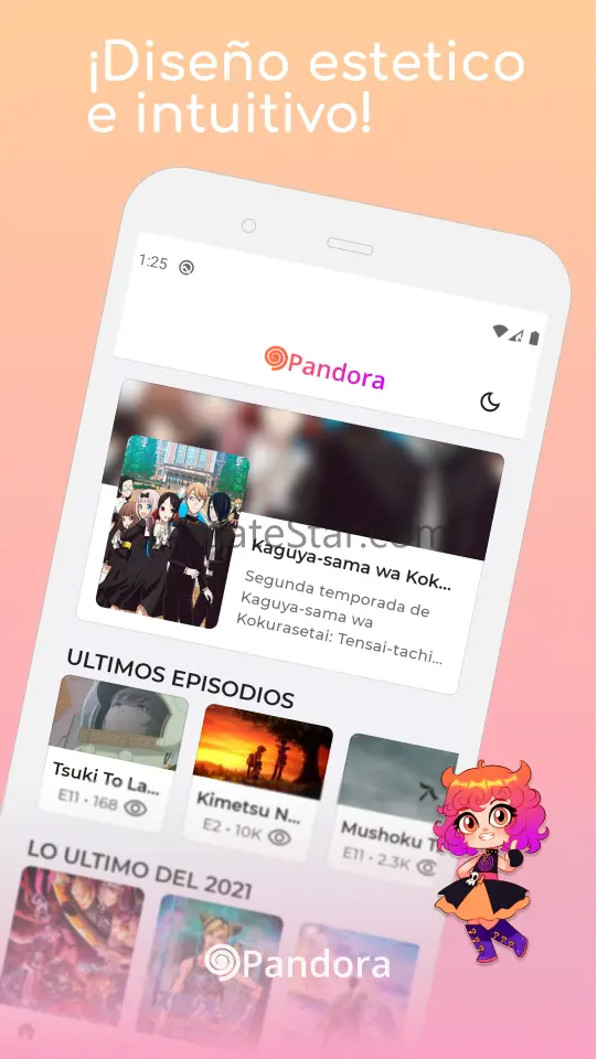Pandora Lite: Anime & Social 4.1.0-alpha