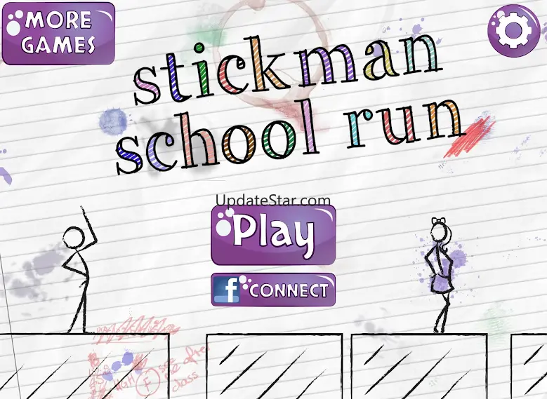 Stickman School Run