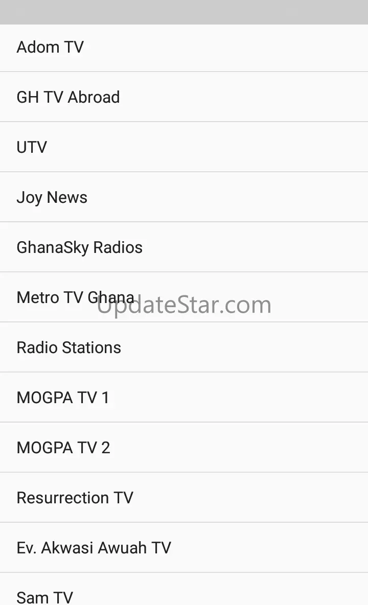 Ghana OFMTV Stations 20.4