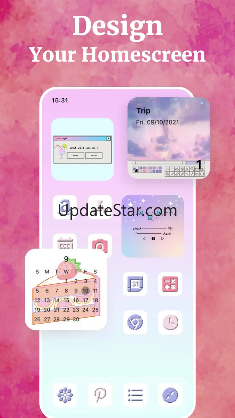 Iconics: Color widget custom