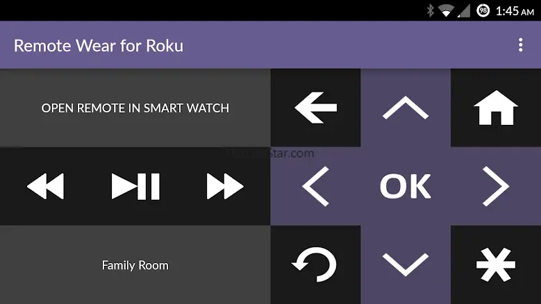 Remote Wear for Roku 1.8W