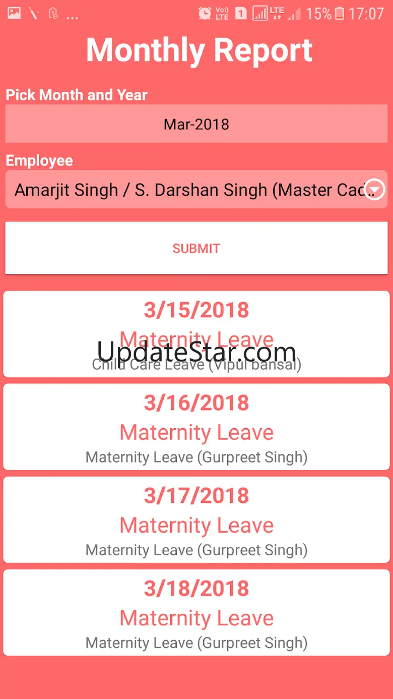 ePunjab Staff Attendance