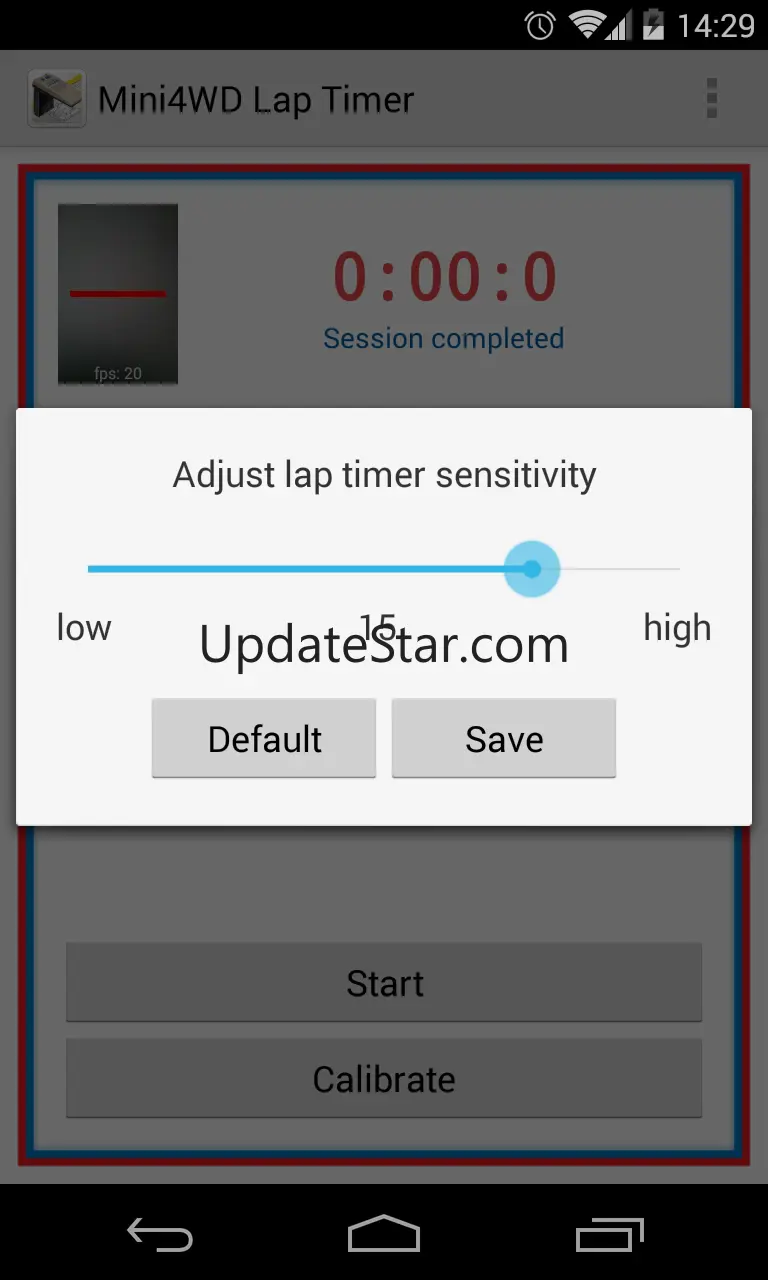 Lap Timer for Mini 4WD, Slot C 1.8