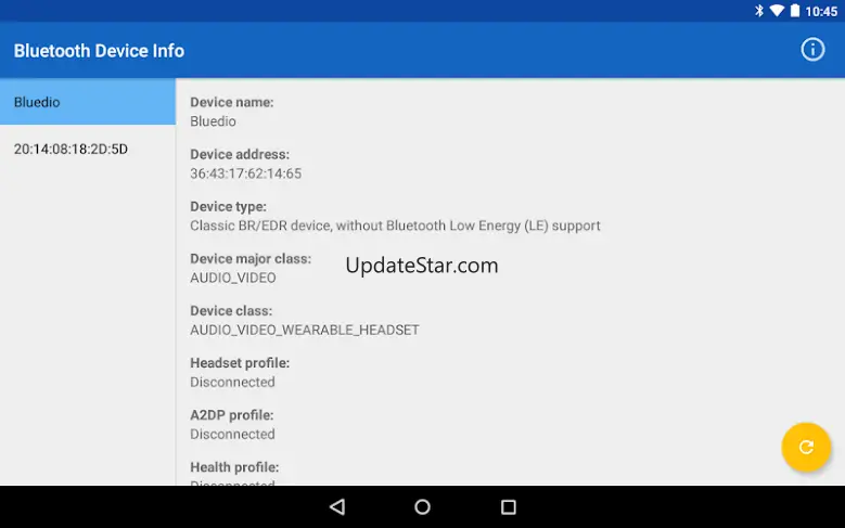 Bluetooth Device Info 1.03