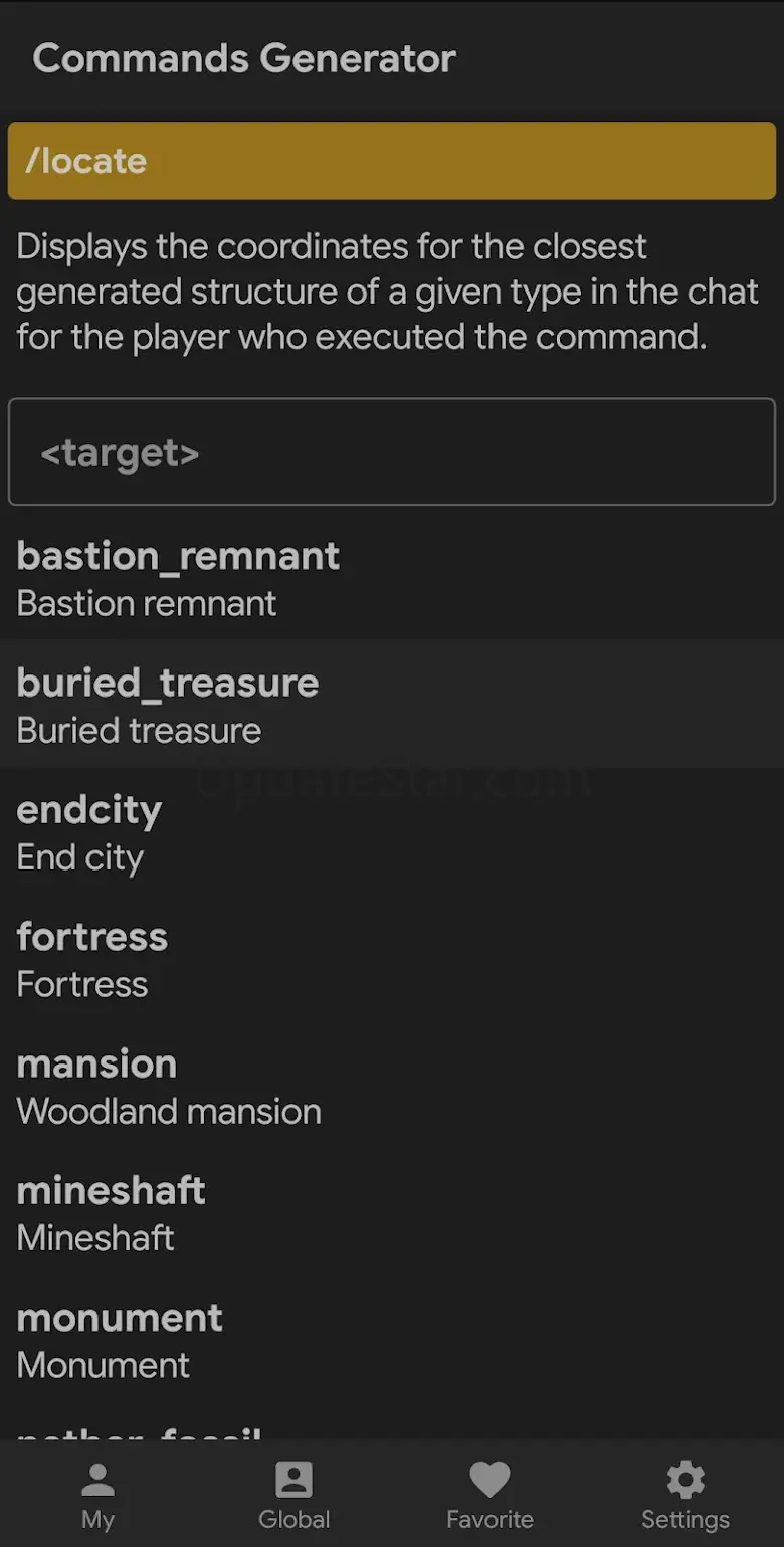 Commands Generator