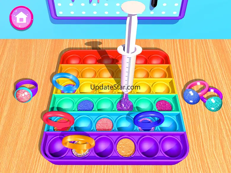 DIY Pop It Jewelry: Toys Games 1.1