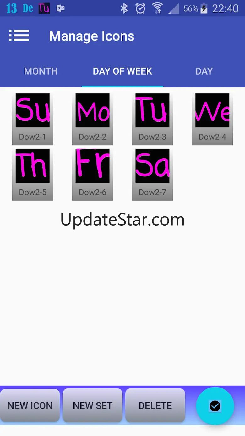 DateBar - date in status bar DateBar Android-P