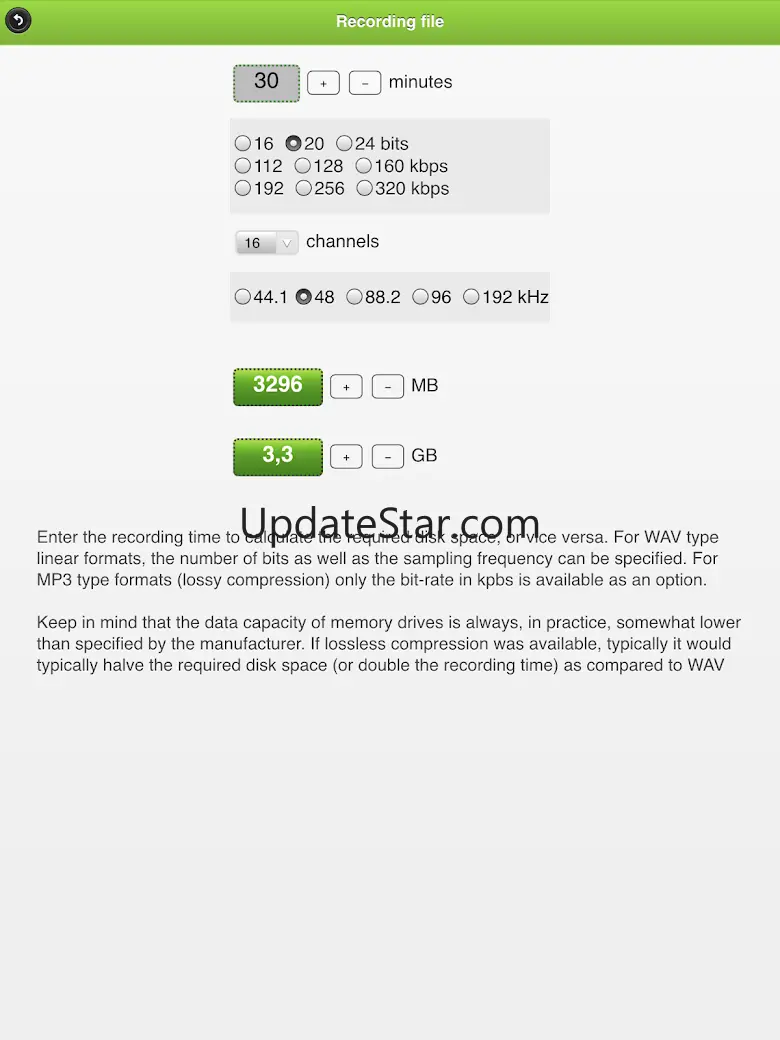 PAcalculate 1.3.2