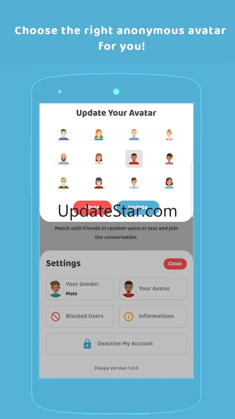 Flexpy - Anonymous Chat 1.9.0