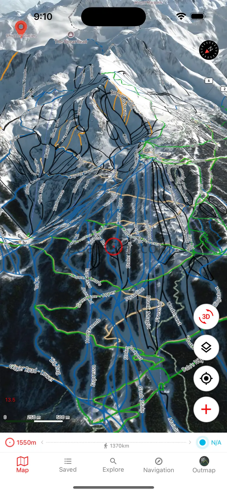 OUTMAP: hike, ski, outdoor 4.40.3