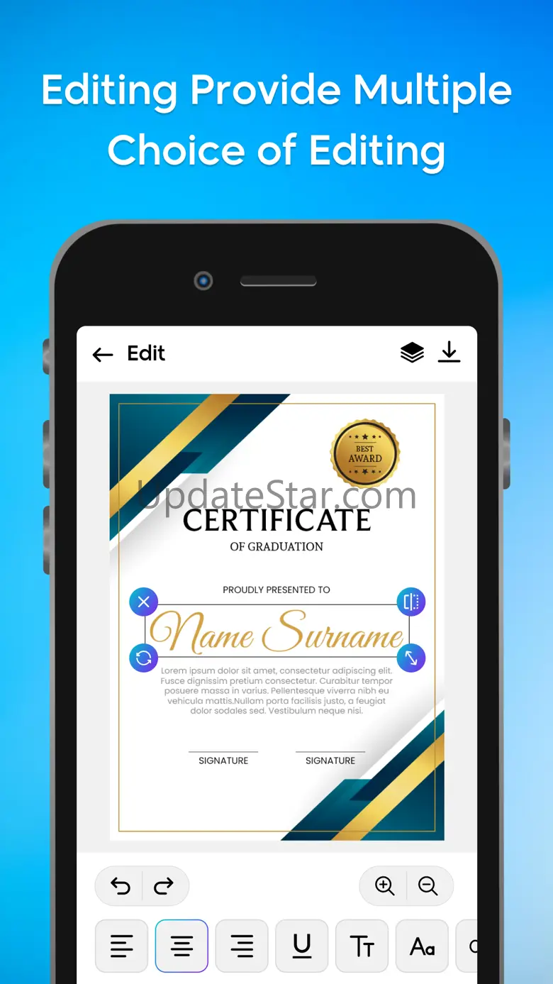 Certificate Maker - eCards 1.0