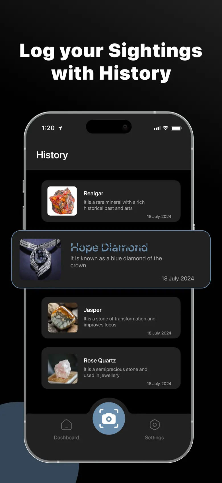 Rock, Stone Identifier -RockID 1.0