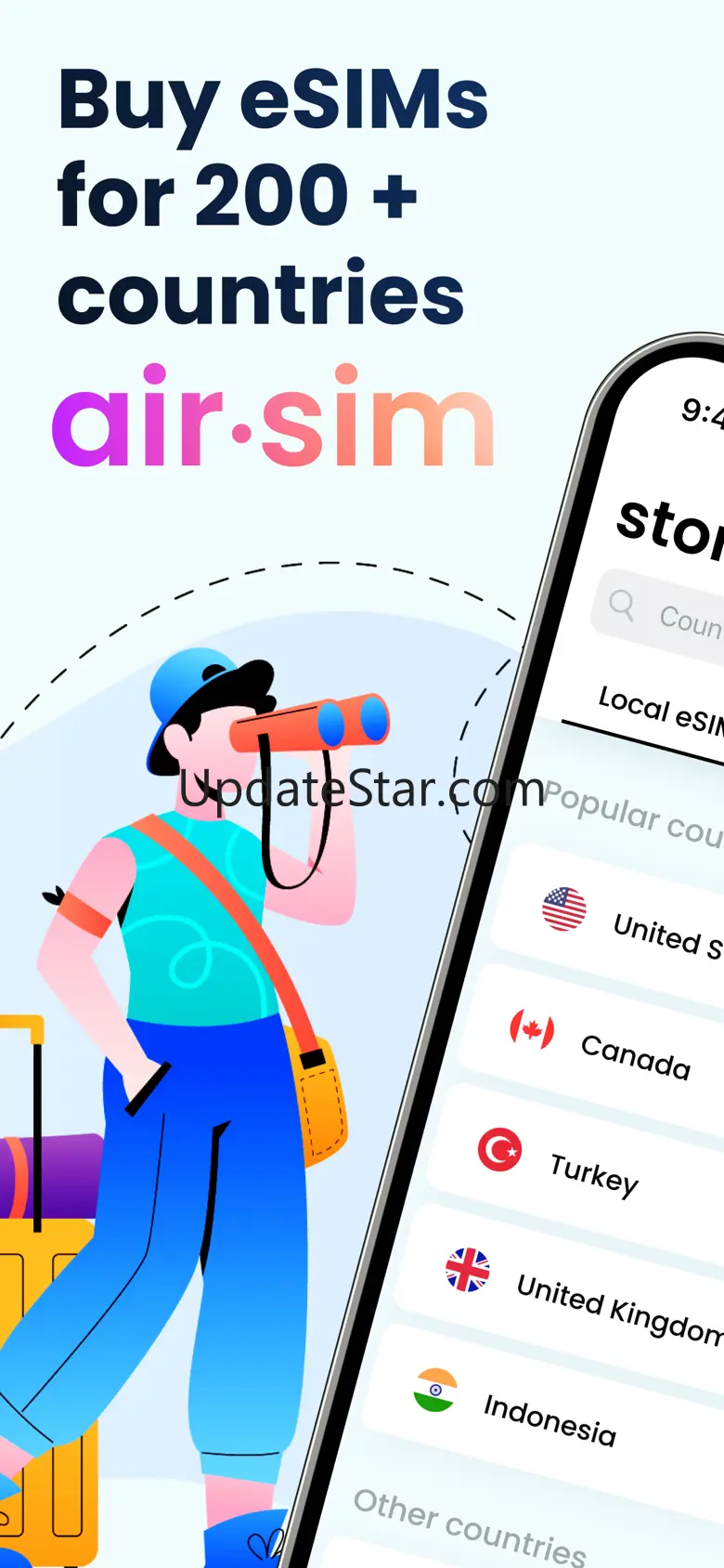 Air Sim - Global eSIMs 1.1