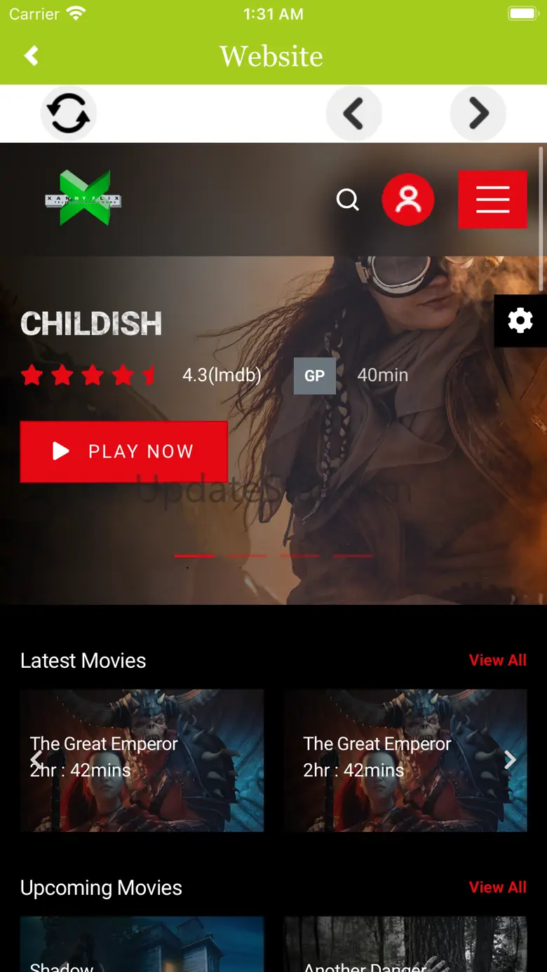 Xanny Flix Television Network 1.0