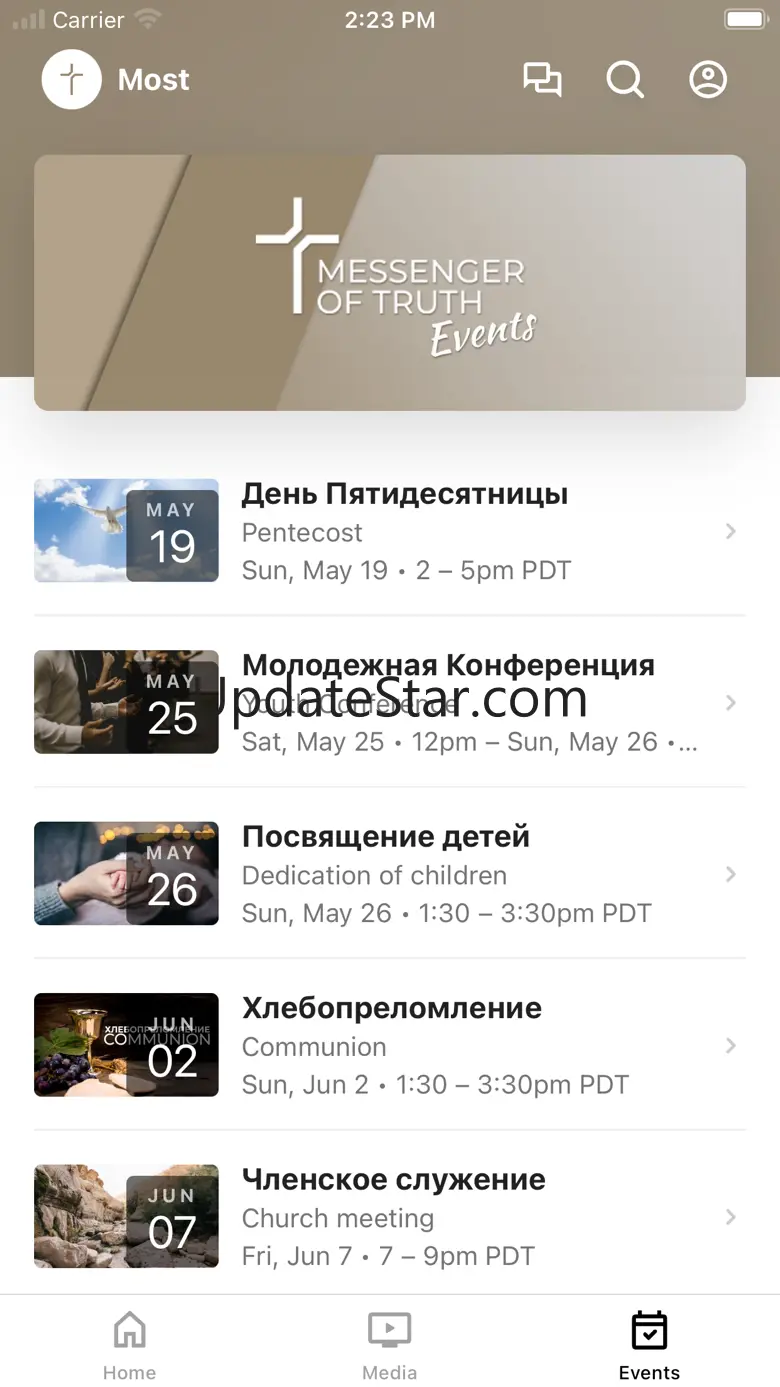 Messenger of Truth Church 6.12.2