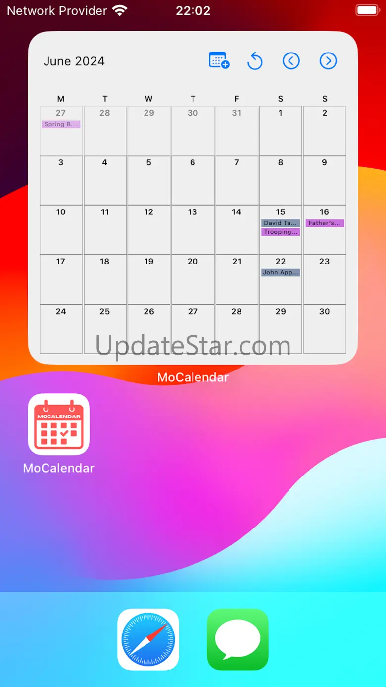 Calendar Widgets |  MoCalendar 1.0.40