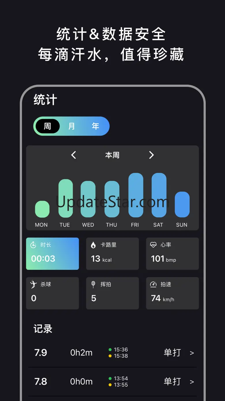 开球 - 羽毛球运动追踪、分析、记录 1.9