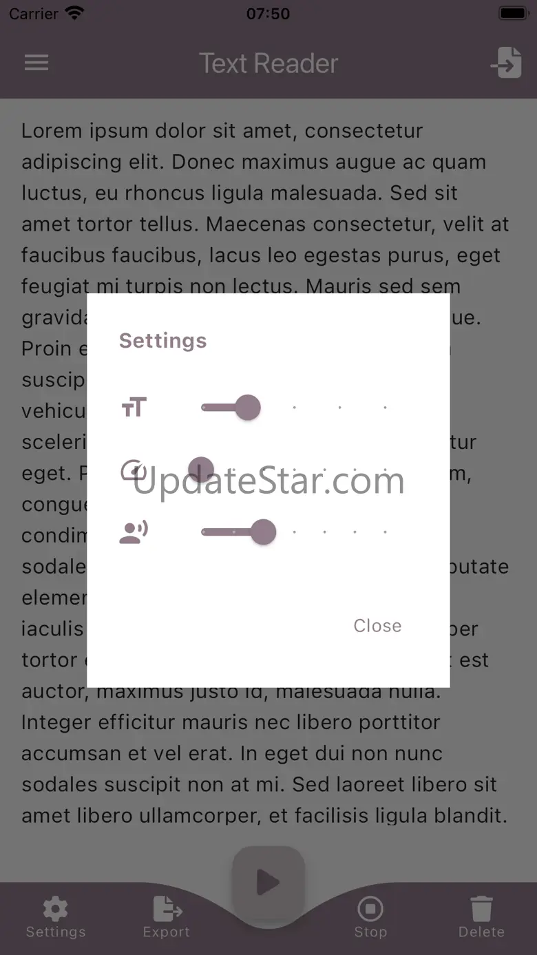 Text to Voice: Text Reader 1.0.9