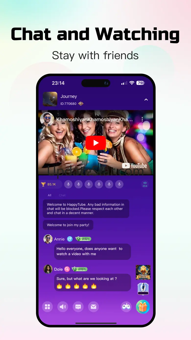 HappyTube-Watch Video Together 1.17.0