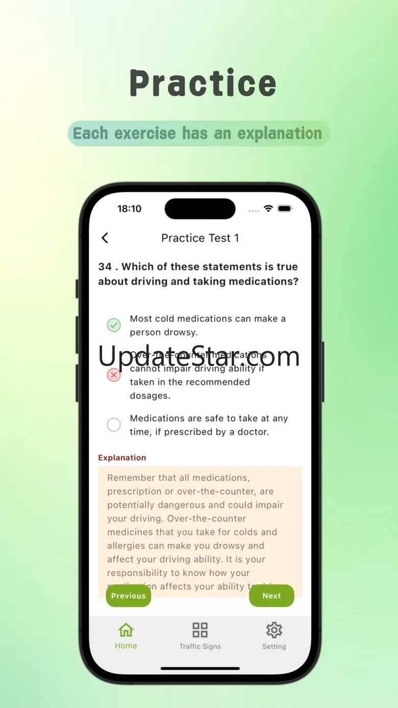 Easy DMV Test Practice 2024 2.2.1