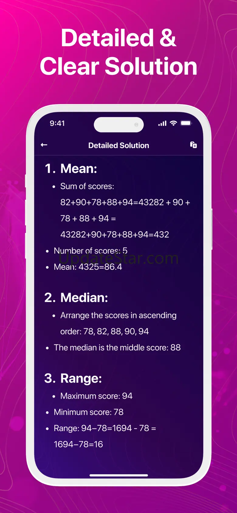Statistics Solver: Stat Helper 1.0