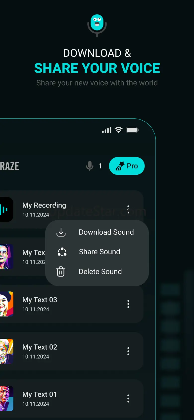 Voice Changer AI - Craze 1.1.0