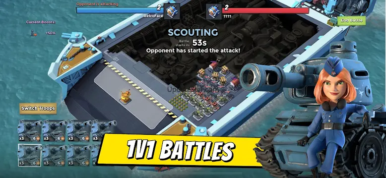 Boom Beach: War Strategy Game 51.115