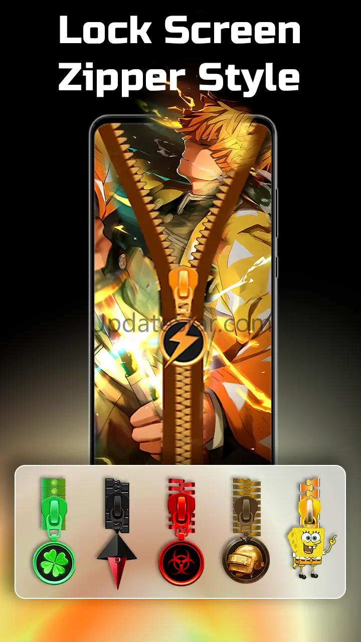 Zipper Lock Screen Wallpapers 102.0
