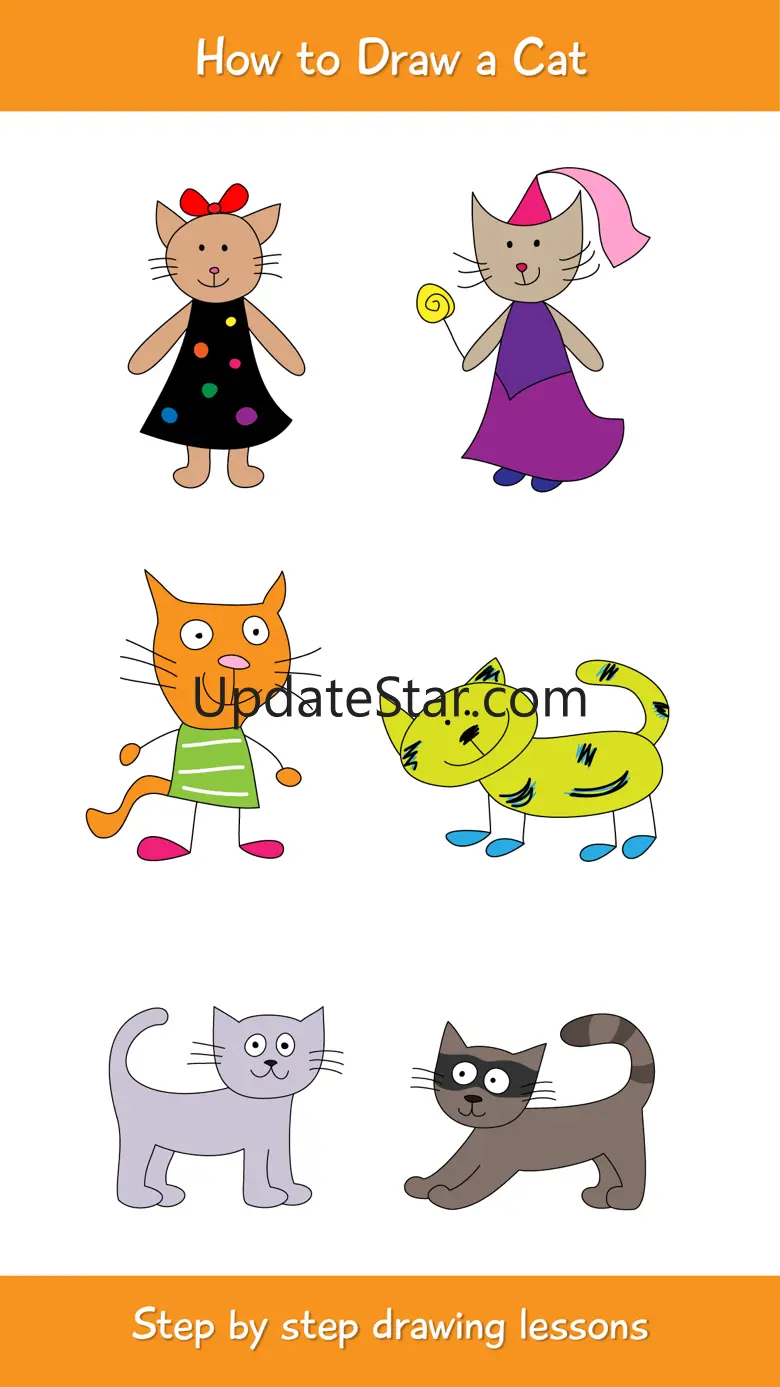 How to Draw a Cat Step by Step 2.4