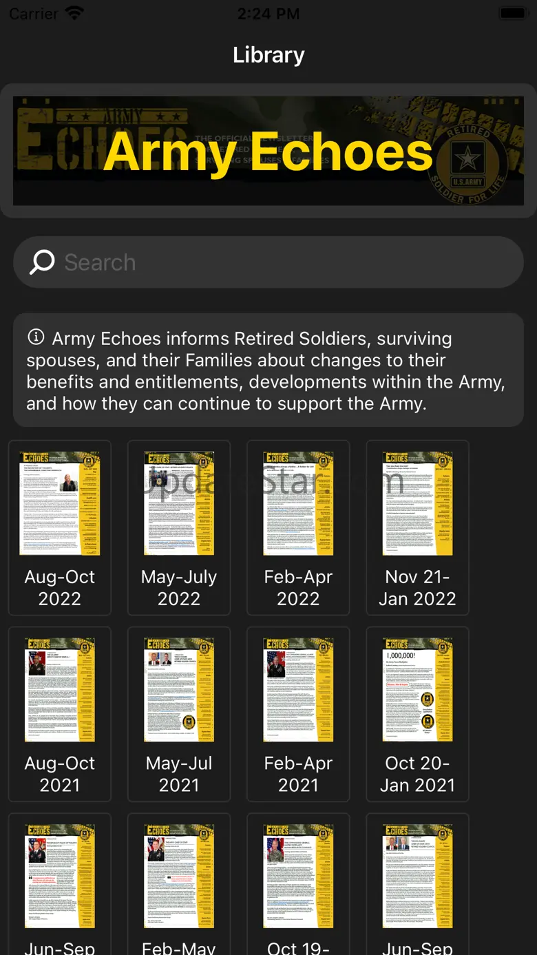 U. S. Army Echoes 3.5.0