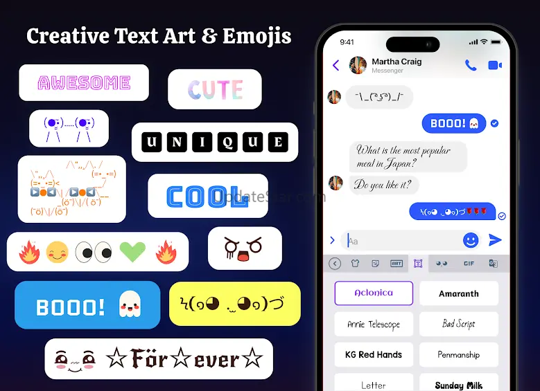 Fonts Keyboard: Emoji & Fonts