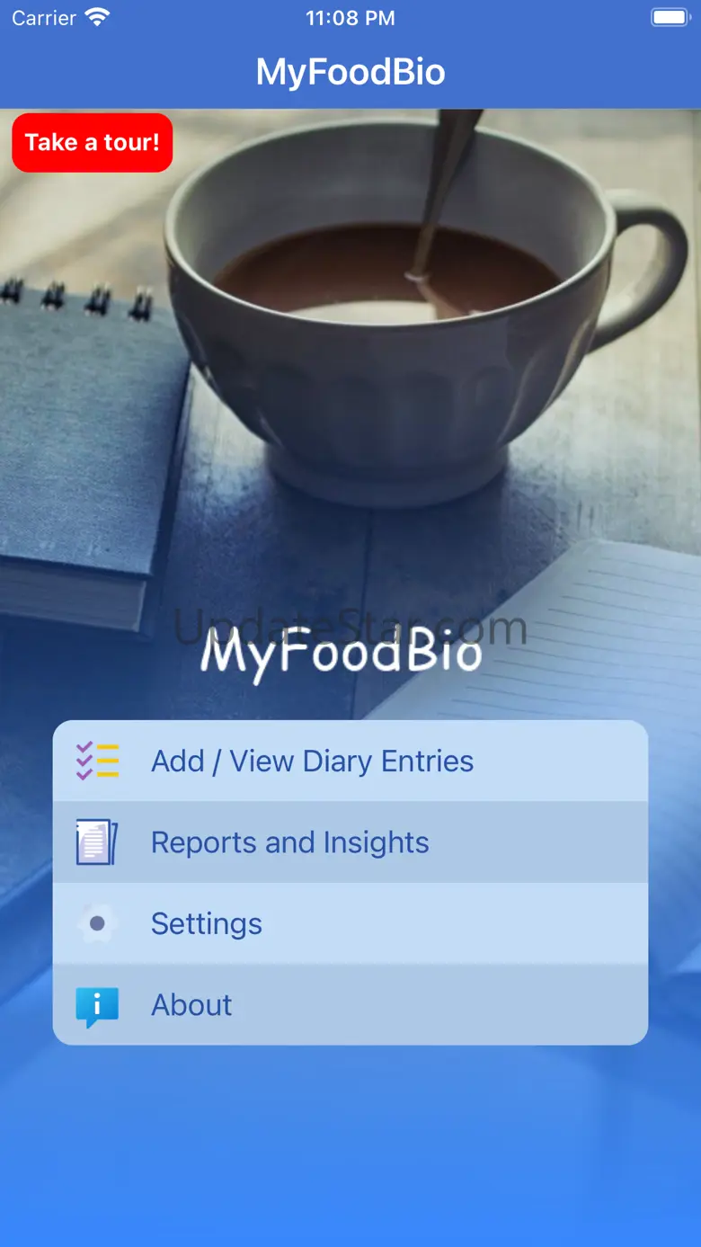 MyFoodBio: Food Diary & Stats 1.0.5