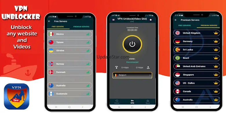 VPN Unblock, Website ProxyHUB 1.2.9
