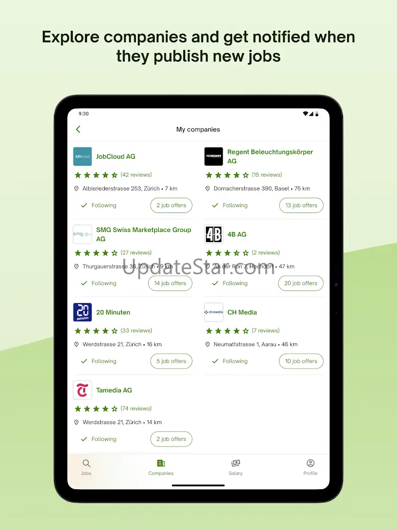 jobup.ch – Job Search 13.1.5