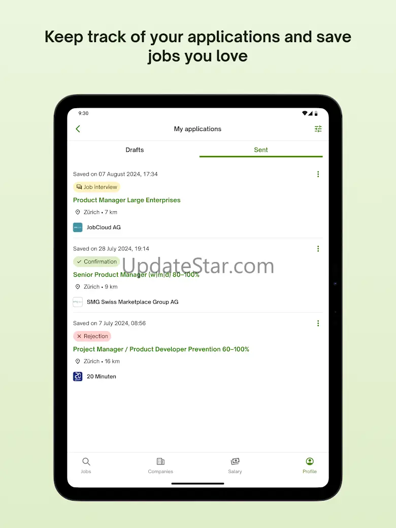 jobup.ch – Job Search 13.1.5